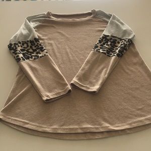 Boutique Animal Print Tee